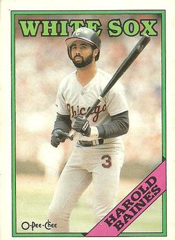 1988 O-Pee-Chee Baseball Cards 035      Harold Baines